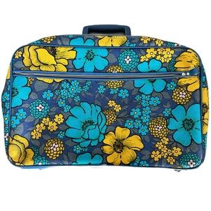 Vintage 60s/70s Bantam Travelware Luggage Suitcase